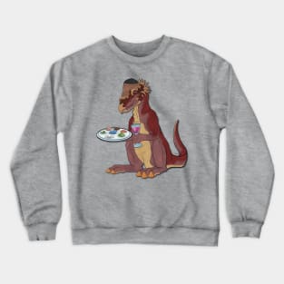 HoliDinos: Passover Pachycephalosaurus Crewneck Sweatshirt